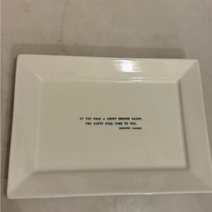 Restoration Hardware  Plate